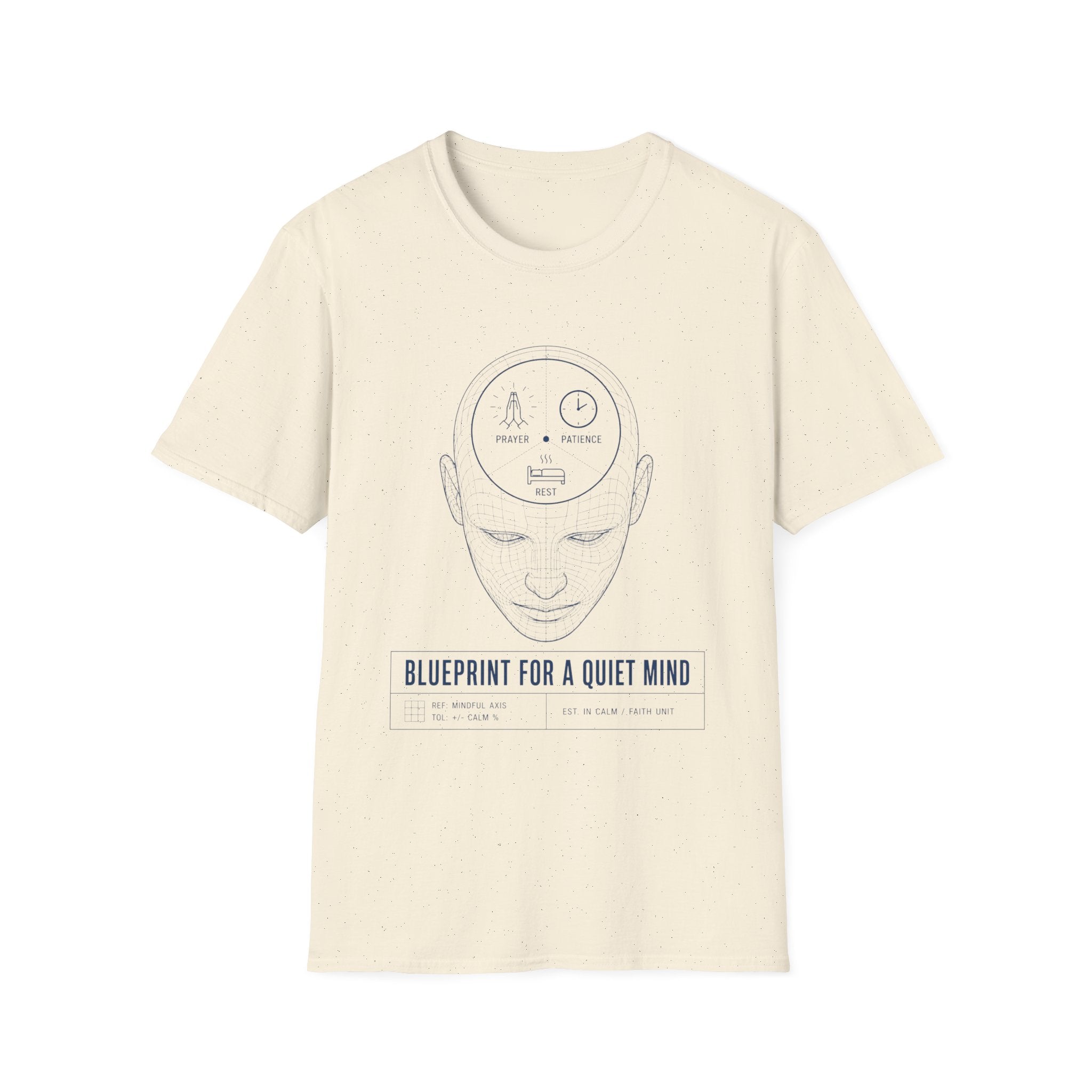 Blue Print for a Quiet Mind T-Shirt